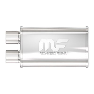 POLISHED FINISH MUFFLER