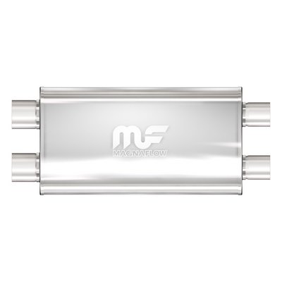 POLISHED FINISH MUFFLER