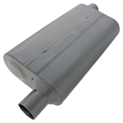 FLOWMASTER 50 SERIES DELTA FLOW MUFFLER STAINLESS STEEL