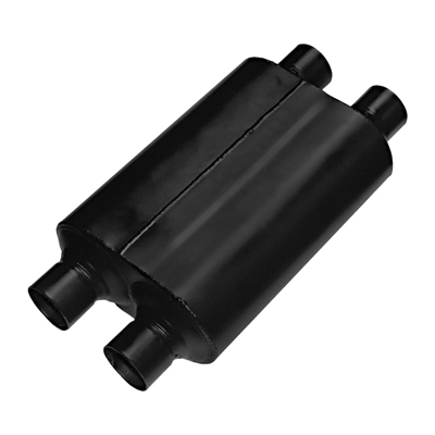 FLOWMASTER SUPER 40 SERIES DELTA FLOW MUFFLER STAINLESS STEEL