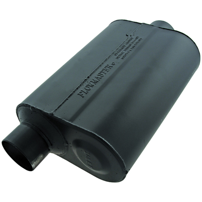 FLOWMASTER SUPER 40 SERIES DELTA FLOW MUFFLER STAINLESS STEEL