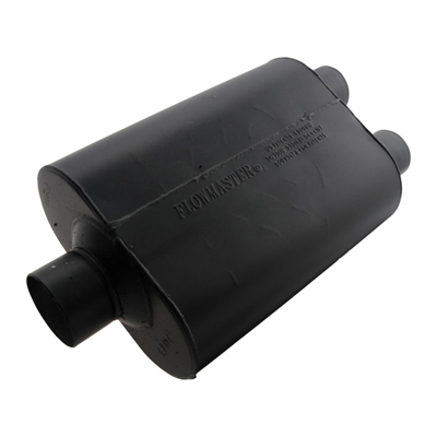 FLOWMASTER SUPER 40 SERIES DELTA FLOW MUFFLER STAINLESS STEEL