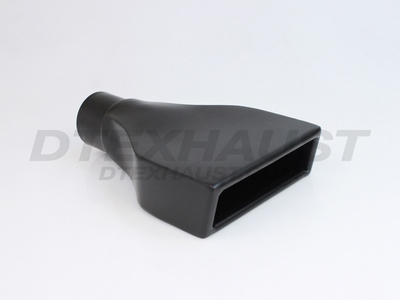 BLACK POWDER COATED 6.00 1 PC CAMARO TOOLING TIP ID 2.25