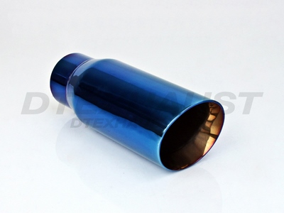 3.00 COLOR BURNED DOUBLE WALL CLOSED OUTER CASING - BLUE