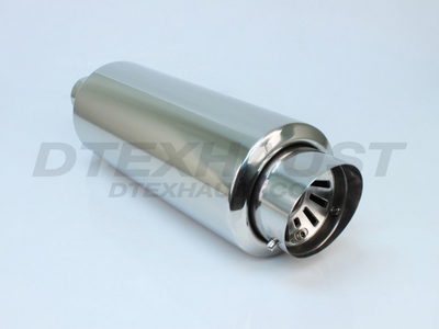 6.00 ROUND ADJUSTABLE SILENCER SLANTED