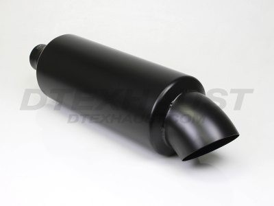 BLACK POWDER COATED 6.00 ROUND TURN-DOWN