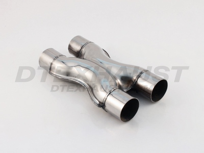 POLISHED 409 STAINLESS  X  PIPE ID 2.25