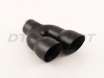 DT24096LBK DIFFERENT TREND BLACK STAINLESS STEEL TIPS