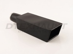 BLACK POWDER COATED RESONATED SQUARE ANGLE