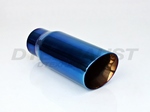 3.00 COLOR BURNED DOUBLE WALL CLOSED OUTER CASING - BLUE