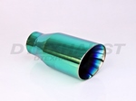 3.50 COLOR BURNED DOUBLE WALL CLOSED OUTER CASING - GREEN