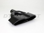 BLACK POWDER COATED DUAL DOUBLE WALL HEXAGONAL SLANTED TIP ID 2.25