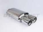 DTM110 DIFFERENT TREND STAINLESS STEEL MUFFLERS