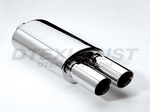 DTM117 DIFFERENT TREND STAINLESS STEEL MUFFLERS