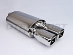 DTM121S DIFFERENT TREND STAINLESS STEEL MUFFLERS