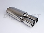 DTM121 DIFFERENT TREND STAINLESS STEEL MUFFLERS