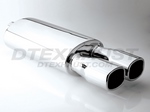 DTM127 DIFFERENT TREND STAINLESS STEEL MUFFLERS