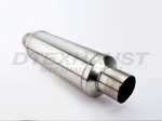 7.00 ROUND BRUSHED STAINLESS STEEL