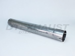 409 SS 4.00 X 30.00 MUFFLER DELETE PIPE, ID 4.00, SINGLE BO X