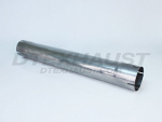 409 SS 5.00 X 30.00 MUFFLER DELETE PIPE, ID 5.00, SINGLE BO X