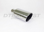 5.00  X  12.00 ROLLED SLANT DIESEL EXHAUST TIPS ID 2.25