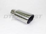 5.00  X  12.00 ROLLED SLANT DIESEL EXHAUST TIPS ID 3.50