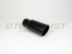 BLACK POWDER COATED 5.00  X  12.00 ROLLED SLANT ID 4.00