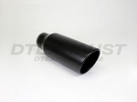 BLACK POWDER COATED 6.00 X 15.00 ROLLED SLANT ID 4.00