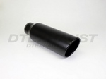 BLACK POWDER COATED 6.00 X 18.00 ROLLED SLANT ID 4.00