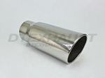 6.00 X 12.00 ROLLED SLANT DIESEL EXHAUST TIPS ID 5.00