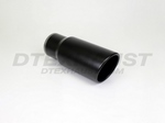 BLACK POWDER COATED 6.00 X 15.00 ROLLED SLANT ID 5.00