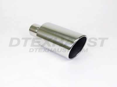 5.00  X  12.00 ROLLED SLANT DIESEL EXHAUST TIPS ID 2.25