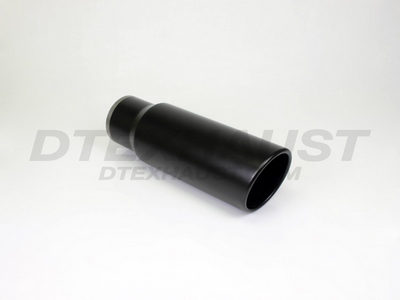 BLACK POWDER COATED 5.00  X  15.00 ROLLED SLANT ID 4.00