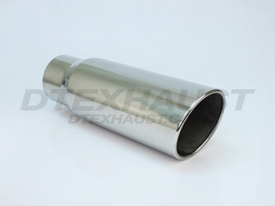 5.00  X  15.00 ROLLED SLANT DIESEL EXHAUST TIPS ID 4.00