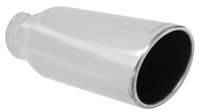 Tip - SILVERLINE Rolled Angle Cut 304 Stainless 4.00 I.D.  5.00 O.D. X 12.00 No Bolt